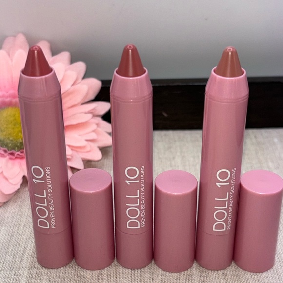 Doll Skin Genius The Multi Tasker 3-in-1 Lip Color Stick Trio - Picture 2 of 9